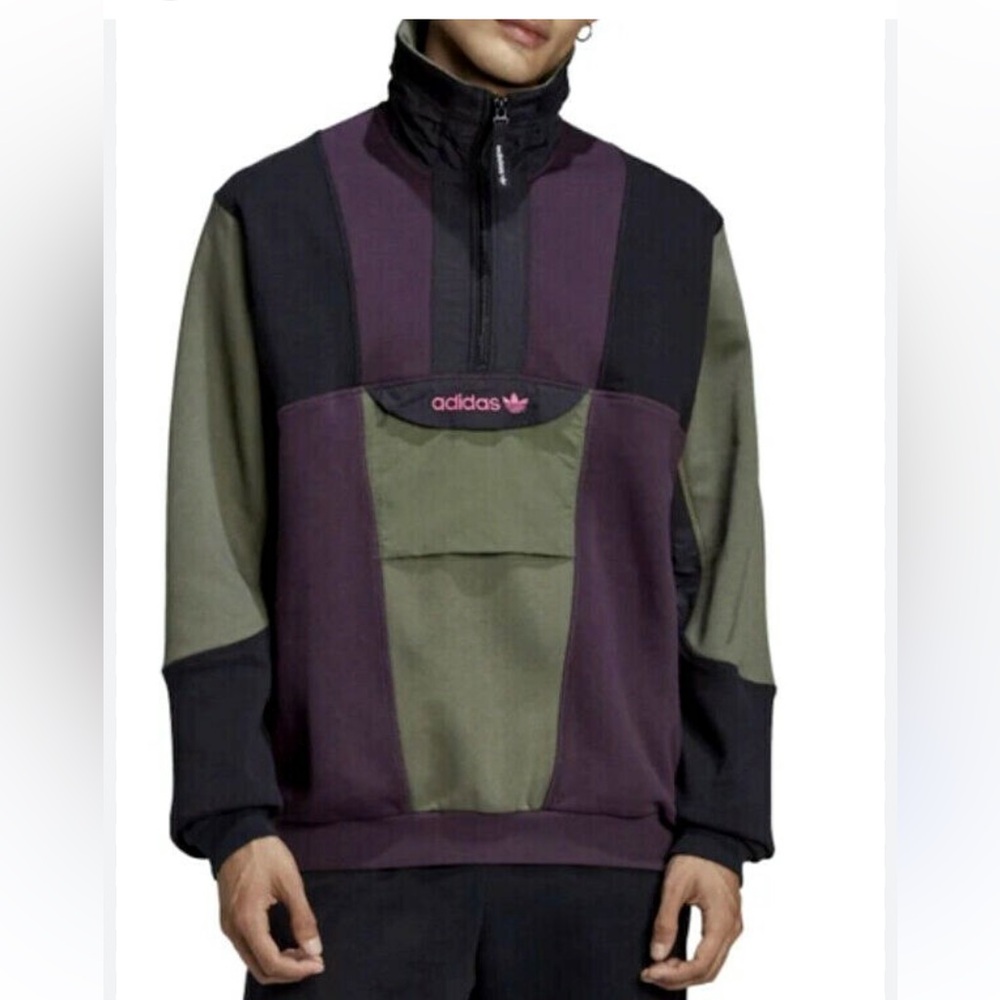 NWT! Adidas adventure field half zip jacket! Size medium!